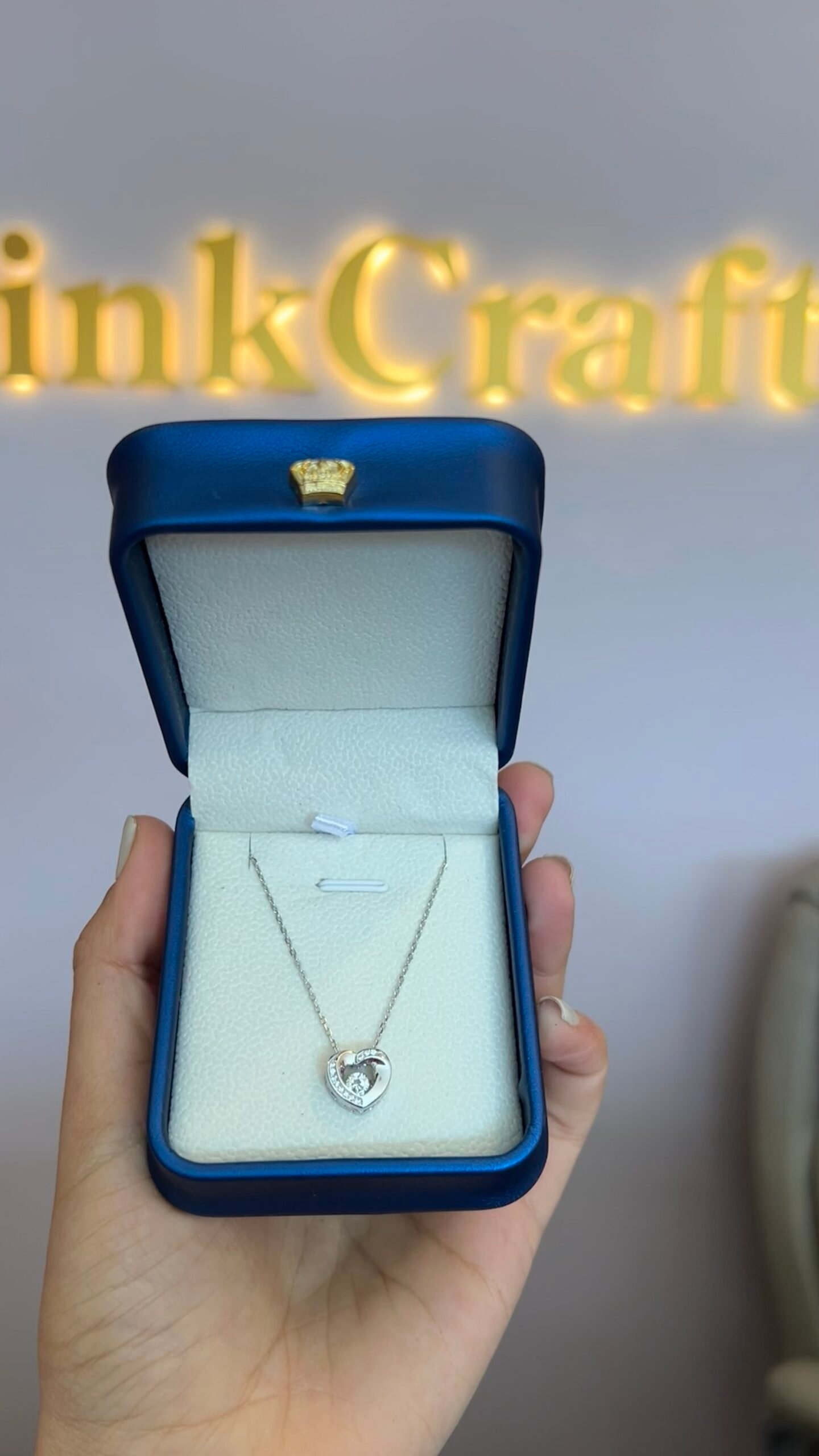 Cadena de plata 925 con corazón - Imagen 6