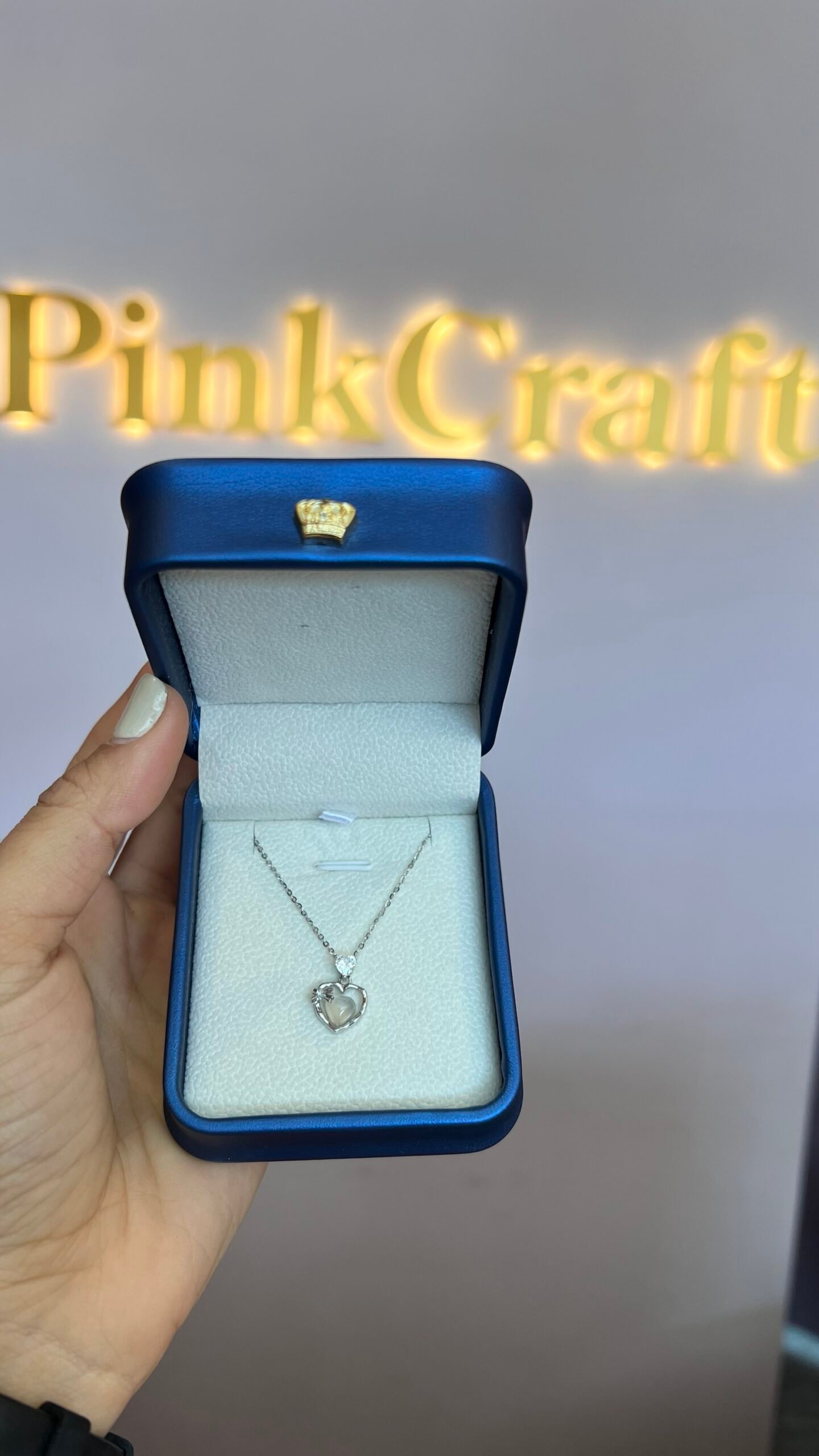 Cadena de plata 925 con corazón - Imagen 2